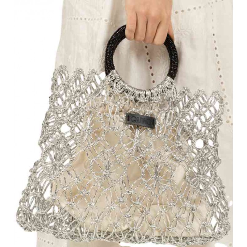 ΓΥΝΑΙΚΕΙΑ ΤΣΑΝΤΑ ΧΕΙΡΟΣ ΑΣΗΜΙ GAIMO SOMBRA BOLSO V0002