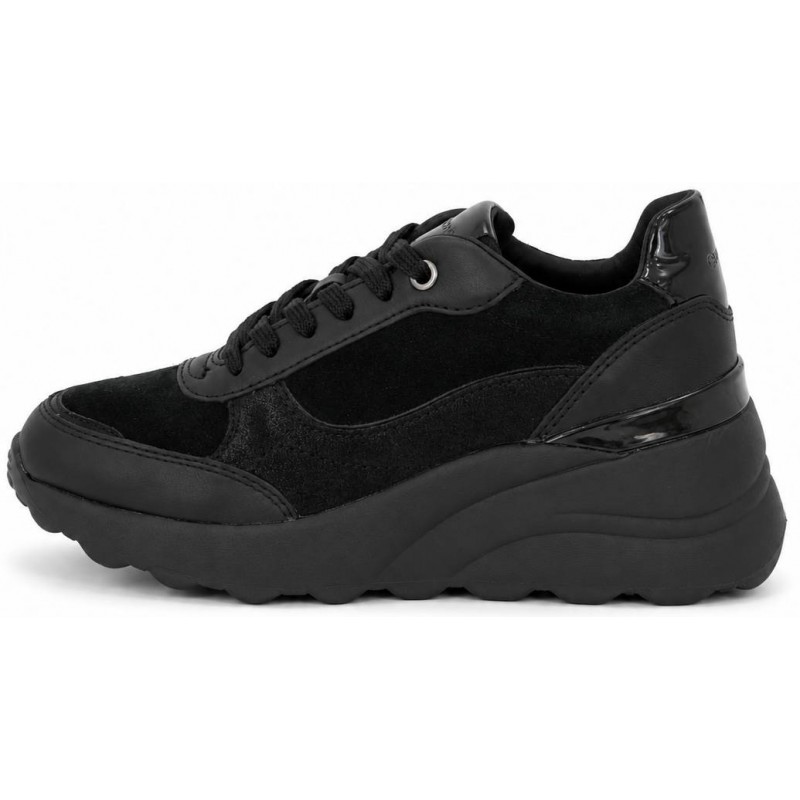 ΓΥΝΑΙΚΕΙΟ SNEAKER ΜΑΥΡΟ GEOX SHERICA EC13 WOMAN D65WAB 02285 C9999 ΓΥΝΑΙΚΕΙΟ SNEAKER ΜΑΥΡΟ GEOX SHERICA EC13 WOMAN D65WAB 02285 C9999