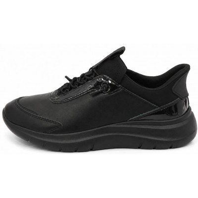 ΓΥΝΑΙΚΕΙΟ SNEAKER ΜΑΥΡΟ GEOX PLUMMERY PLUS WOMAN D680JA 05402 C9999