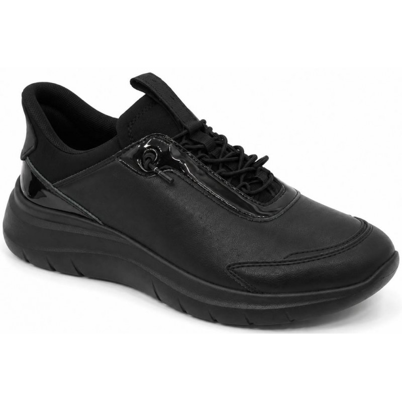 ΓΥΝΑΙΚΕΙΟ SNEAKER ΜΑΥΡΟ GEOX PLUMMERY PLUS WOMAN D680JA 05402 C9999