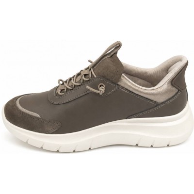 ΓΥΝΑΙΚΕΙΟ SNEAKER ΓΚΡΙ GEOX PLUMMERY PLUS WOMAN D680JA 05422 C1018