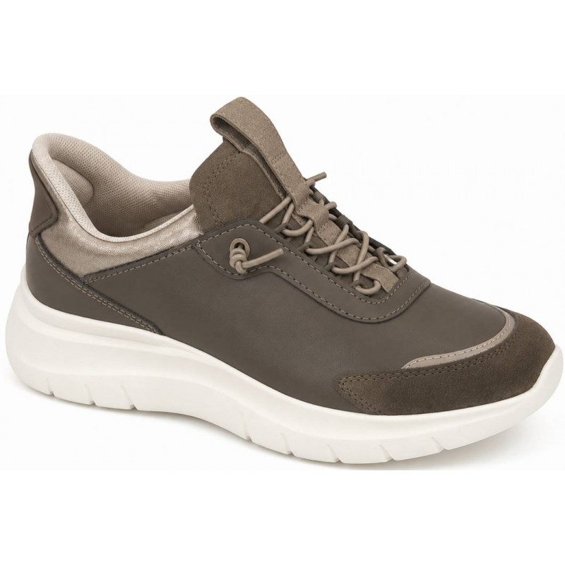 ΓΥΝΑΙΚΕΙΟ SNEAKER ΓΚΡΙ GEOX PLUMMERY PLUS WOMAN D680JA 05422 C1018