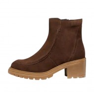 WOMEN'S BROWN BOOT GEOX D56QCB 00022 C6006 D DAMIANA B-SUEDE