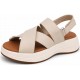 ΓΥΝΑΙΚΕΙΟ ΣΑΝΔΑΛΙ OFF WHITE GEOX D SPHERICA ECUB_3 S D650VC 00098 C1122