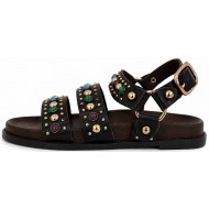 ΓΥΝΑΙΚΕΙΟ ΣΑΝΔΑΛΙ ΚΑΦΕ INUOVO D51045 CRYSTAL MC BROWN 1100000309