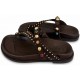 ΓΥΝΑΙΚΕΙΟ SLIPPER ΚΑΦΕ INUOVO D51046 SD MOGANO