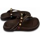 ΓΥΝΑΙΚΕΙΟ SLIPPER ΚΑΦΕ INUOVO D51046 SD MOGANO