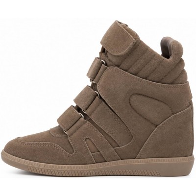 ΓΥΝΑΙΚΕΙΟ ΜΠΟΤΑΚΙ TAUPE INUOVO JS4901 SD WALNUT 1100000343