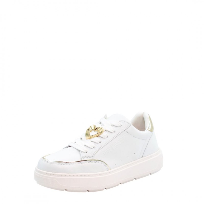 ΓΥΝΑΙΚΕΙΟ SNEAKER ΛΕΥΚΟ LOVE MOSCHINO JA15214G1MIA610A
