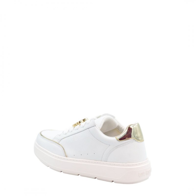 ΓΥΝΑΙΚΕΙΟ SNEAKER ΛΕΥΚΟ LOVE MOSCHINO JA15214G1MIA610A