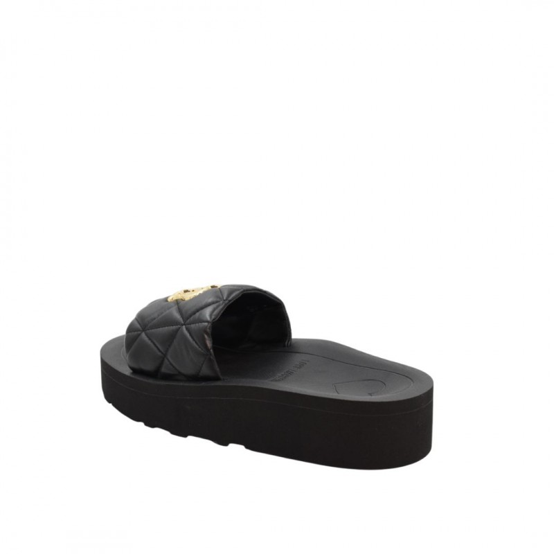ΓΥΝΑΙΚΕΙΑ SLIPPERS ΜΑΥΡΑ LOVE MOSCHINO JA28014I1MIE0000