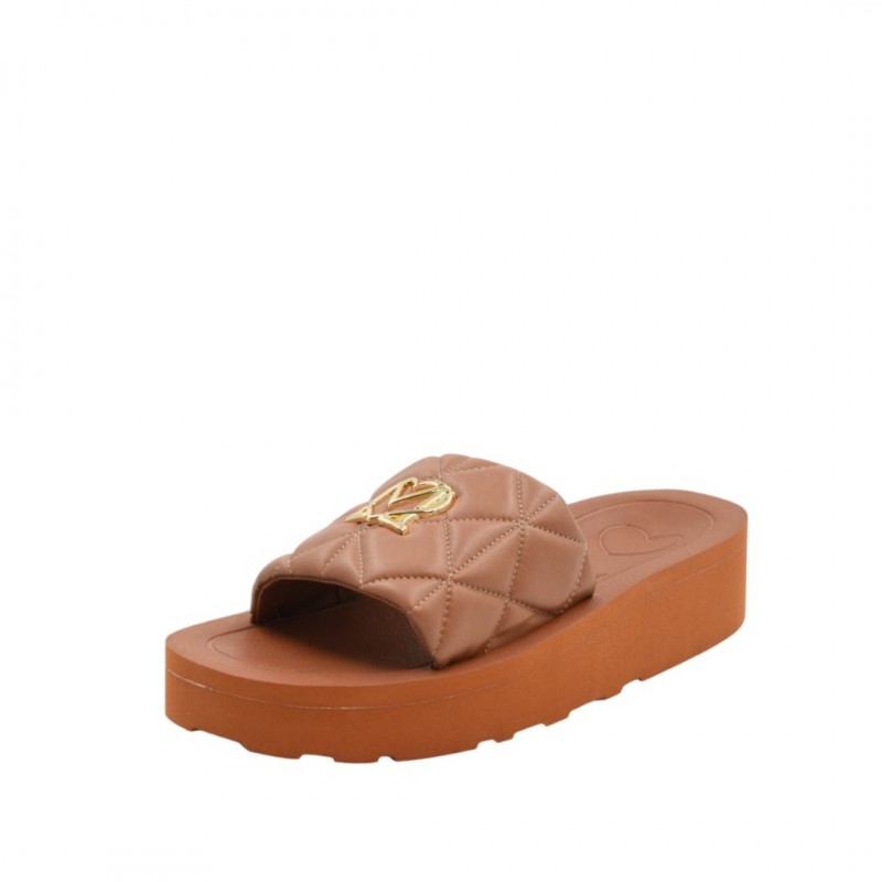 WOMEN'S SLIPPERS TAMPA LOVE MOSCHINO JA28014I1MIE0201