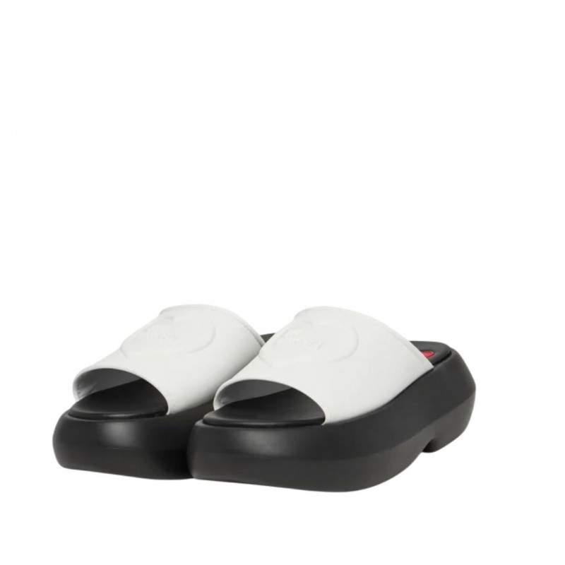 ΓΥΝΑΙΚΕΙΑ SLIPPERS ΜΑΥΡΟ/ΛΕΥΚΟ LOVE MOSCHINO JA28207I0MI40100