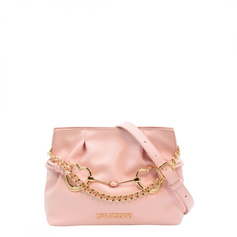 WOMEN'S HANDBAG/CROSSBODY BAG PINK LOVE MOSCHINO JC4035PP1MLB0601