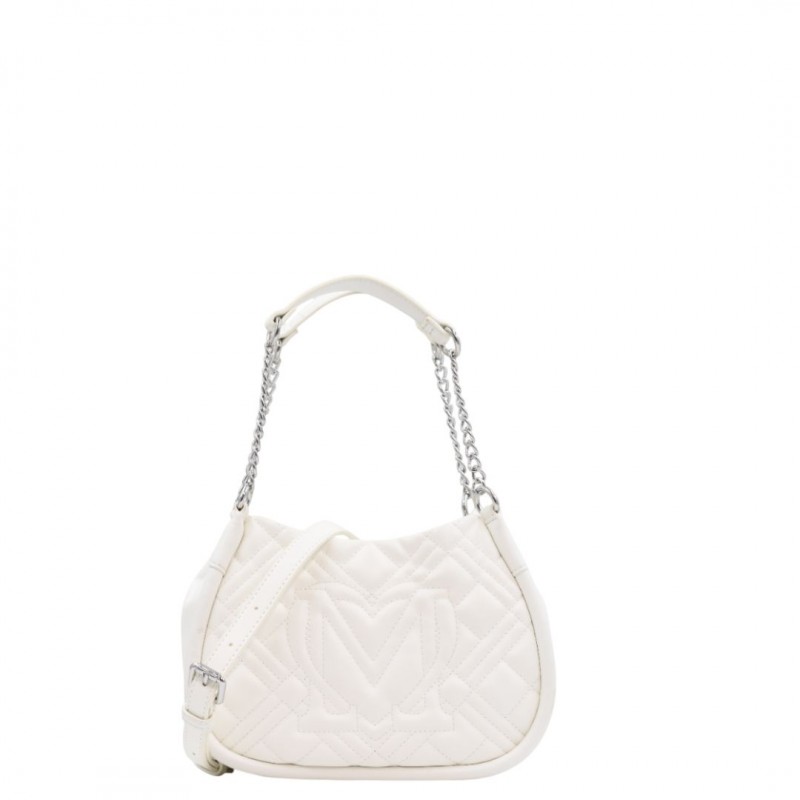 WOMEN'S SHOULDER/CROSSBODY BAG WHITE LOVE MOSCHINO JC4208PP0MLA0100