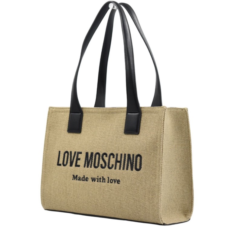 ΓΥΝΑΙΚΕΙΑ ΤΣΑΝΤΑ ΩΜΟΥ ΜΠΕΖ LOVE MOSCHINO JC4227PP0OKB190A