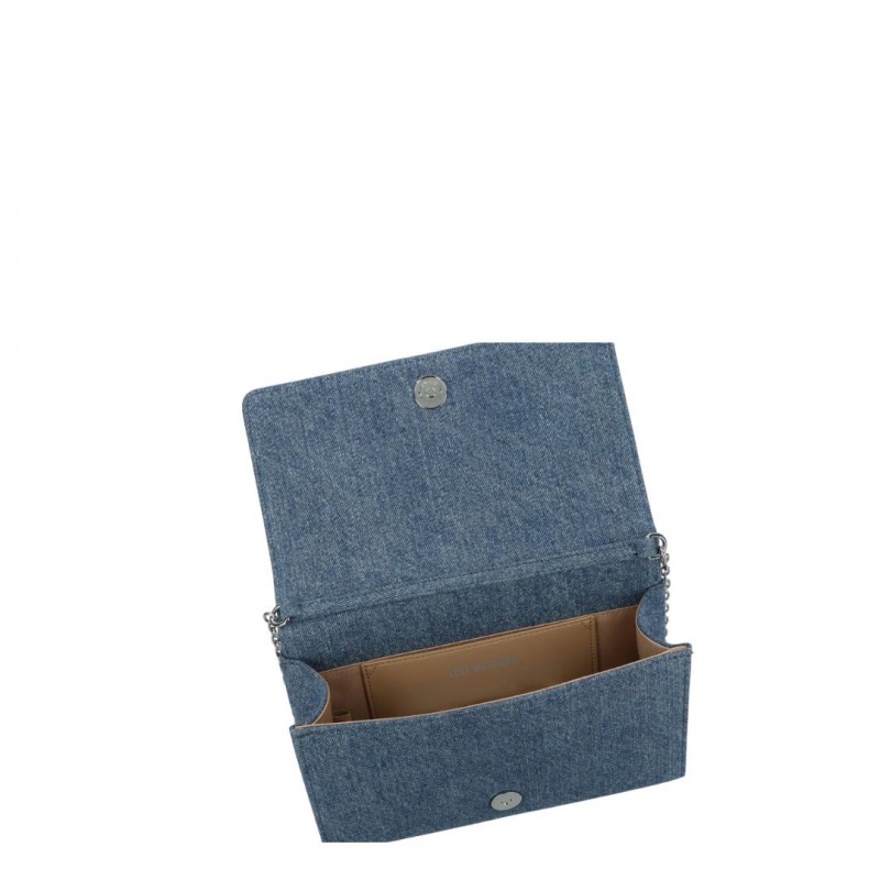 WOMEN'S SHOULDER/CROSSBODY BAG BLUE LOVE MOSCHINO JC4247PP0MKM0750