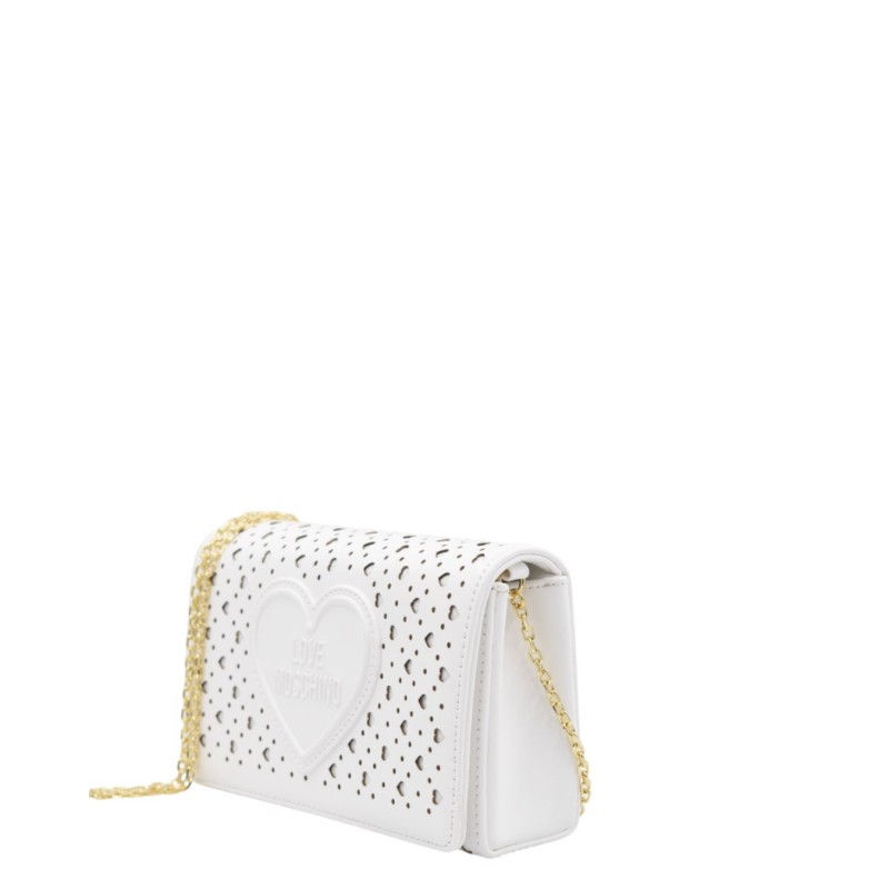 ΓΥΝΑΙΚΕΙΑ ΤΣΑΝΤΑ ΩΜΟΥ/ΧΙΑΣΤΙ ΛΕΥΚΗ LOVE MOSCHINO JC4295PP0OKK0100