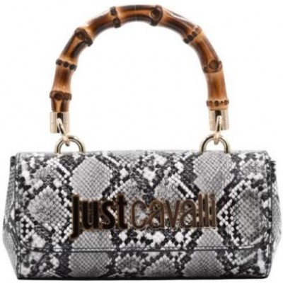 ΓΥΝΑΙΚΕΙΑ ΤΣΑΝΤΑ ΧΕΙΡΟΣ/ΧΙΑΣΤΙ ΑΣΠΡΟ/ΜΑΥΡΟ SNAKE JUST CAVALLI 80RA4BD1 ZSD84 L02