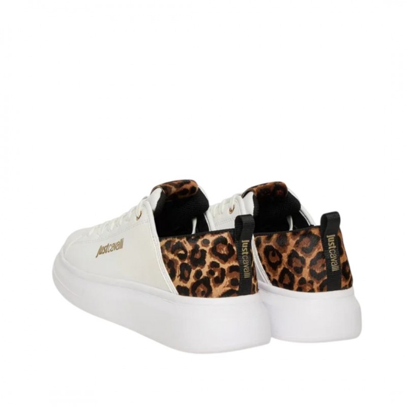 ΓΥΝΑΙΚΕΙΟ SNEAKER ΛΕΥΚΟ JUST CAVALLI 79RA3SB7 ZPB58 003