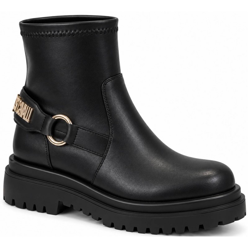 ΓΥΝΑΙΚΕΙΟ ΜΠΟΤΑΚΙ ΜΑΥΡΟ JUST CAVALLI 81RA3S81 ZSE90 899 FONDO BOURNE CALF PU+METAL LETTERING ΓΥΝΑΙΚΕΙΟ ΜΠΟΤΑΚΙ ΜΑΥΡΟ JUST CAVALLI 81RA3S81 ZSE90 899 FONDO BOURNE CALF PU+METAL LETTERING
