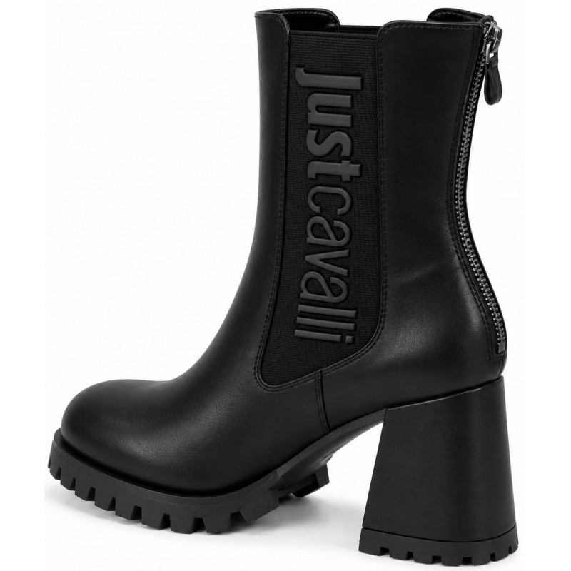 ΓΥΝΑΙΚΕΙΟ ΜΠΟΤΑΚΙ ΜΑΥΡΟ JUST CAVALLI 81RA3S90 ZSE96 899 FONDO RODIA CALF PU+ELASTIC MACROLOGO ΓΥΝΑΙΚΕΙΟ ΜΠΟΤΑΚΙ ΜΑΥΡΟ JUST CAVALLI 81RA3S90 ZSE96 899 FONDO RODIA CALF PU+ELASTIC MACROLOGO
