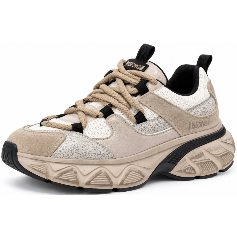 ΓΥΝΑΙΚΕΙΟ SNEAKER ΜΠΕΖ/ΓΚΡΙ JUST CAVALLI 81RA3SC1 ZSF03 RB4 FONDO STONER DIS.1 MESH+CRACKLE+NAPLAK+SUEDE ΓΥΝΑΙΚΕΙΟ SNEAKER ΜΠΕΖ/ΓΚΡΙ JUST CAVALLI 81RA3SC1 ZSF03 RB4 FONDO STONER DIS.1 MESH+CRACKLE+NAPLAK+SUEDE