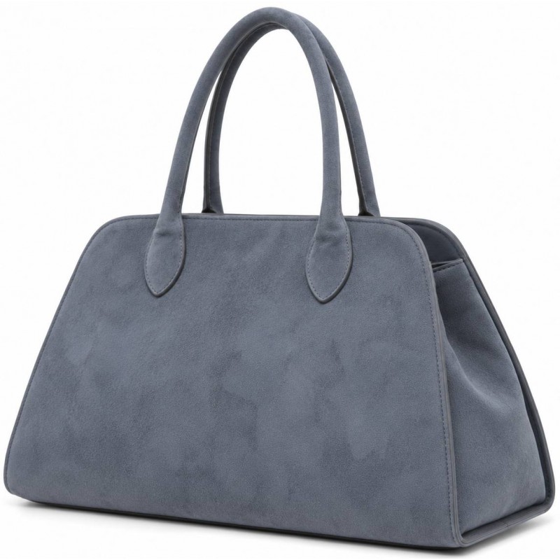 ΓΥΝΑΙΚΕΙΑ ΤΣΑΝΤΑ ΩΜΟΥ ΓΚΡΙ JUST CAVALLI 81RA4BB3 ZSE74 827 JC B_ICONIC SBAKES SOFT TOUC SUEDE