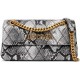 ΓΥΝΑΙΚΕΙΑ ΤΣΑΝΤΑ ΩΜΟΥ/ΧΙΑΣΤΙ ΑΣΗΜΙ SNAKE PRINT JUST CAVALLI 81RA4BG2 ZSD84 827 JC G_PLAIN EMBROIDERY-STYL PYTHON PU