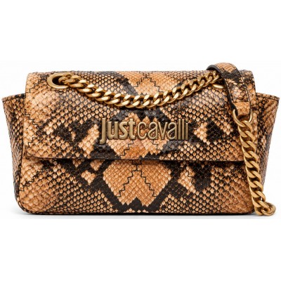 ΓΥΝΑΙΚΕΙΑ ΤΣΑΝΤΑ ΩΜΟΥ/ΧΙΑΣΤΙ ΤΑΜΠΑ SNAKE PRINT JUST CAVALLI 81RA4BG5 ZSD84 641 JC G_PLAIN ΕΜBROIDERY-STYL PYTHON PU
