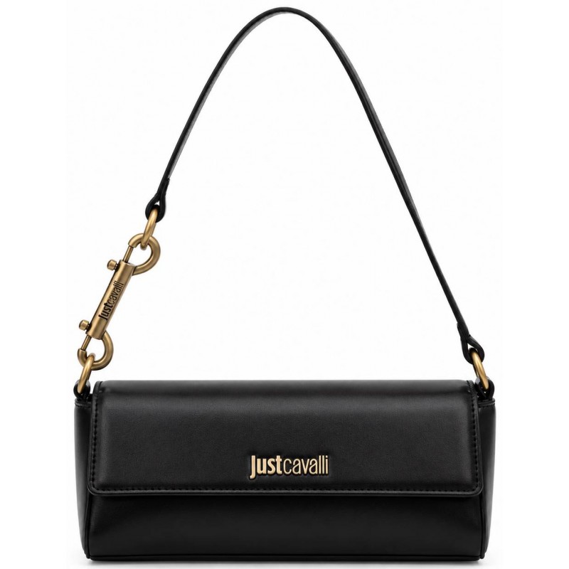 ΓΥΝΑΙΚΕΙΑ ΤΣΑΝΤΑ ΧΕΙΡΟΣ/ΩΜΟΥ ΜΑΥΡΗ JUST CAVALLI 81RA4BI5 ZSC23 899 JC I_DOG LEASH-STYLE 5 BOX PU