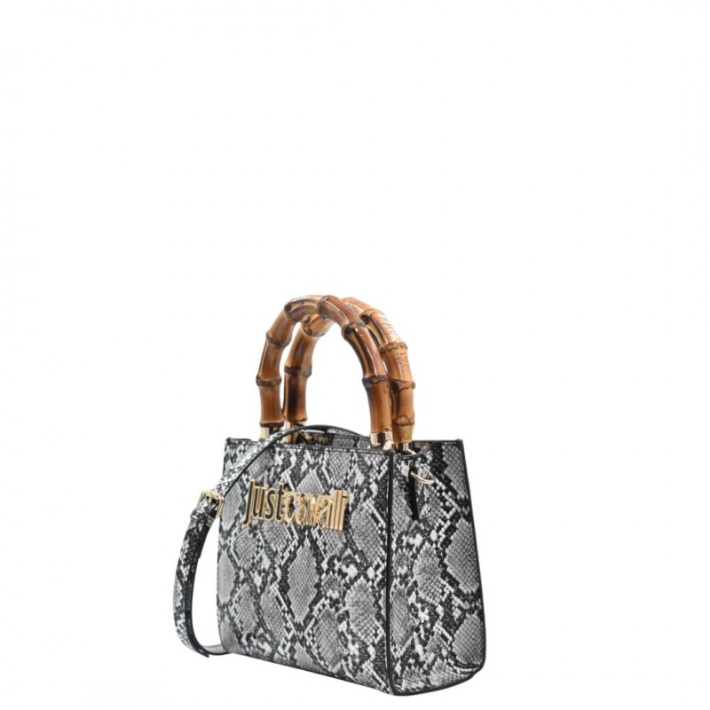 ΓΥΝΑΙΚΕΙΑ ΤΣΑΝΤΑ ΧΕΙΡΟΣ/ΧΙΑΣΤΙ PRINT SNAKE JUST CAVALLI 80RA4BD2 ZSD84 LO2