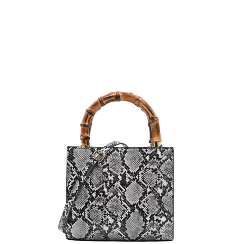 ΓΥΝΑΙΚΕΙΑ ΤΣΑΝΤΑ ΧΕΙΡΟΣ/ΧΙΑΣΤΙ PRINT SNAKE JUST CAVALLI 80RA4BD2 ZSD84 LO2