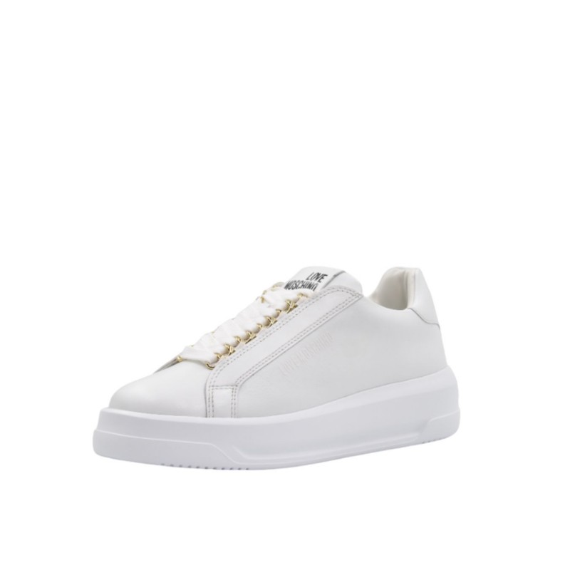 ΓΥΝΑΙΚΕΙΟ SNEAKER ΛΕΥΚΟ LOVE MOSCHINO JA15015G10IA0100