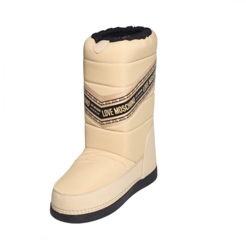 ΓΥΝΑΙΚΕΙΑ ΜΠΟΤΑ ΜΠΕΖ LOVE MOSCHINO JA24162G1NISB104 ST.TTOD.SKIBOOT20 NYLON BEIGE