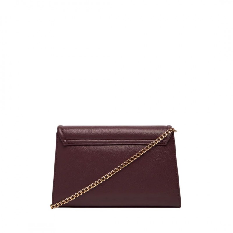 WOMEN'S SHOULDER/CROSSBODY BAG BURGUNDY LOVE MOSCHINO JC4093PP1NLI0552