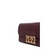 WOMEN'S SHOULDER/CROSSBODY BAG BURGUNDY LOVE MOSCHINO JC4093PP1NLI0552