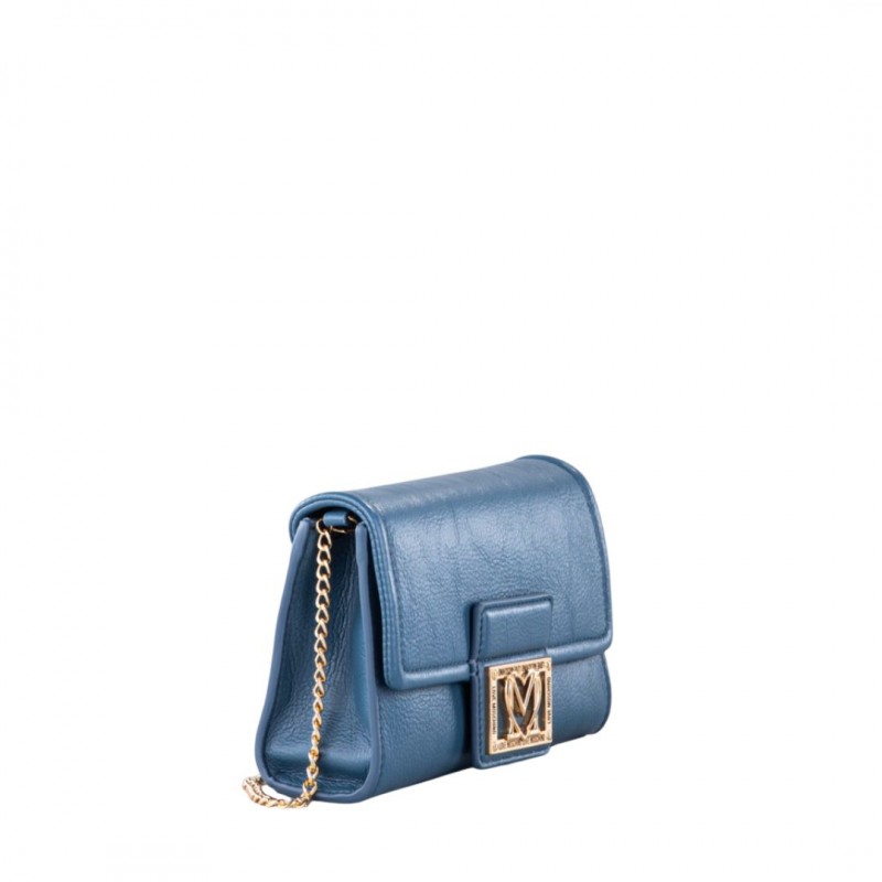 WOMEN'S SHOULDER/CROSSBODY BAG BLUE LOVE MOSCHINO JC4093PP1NLI0703