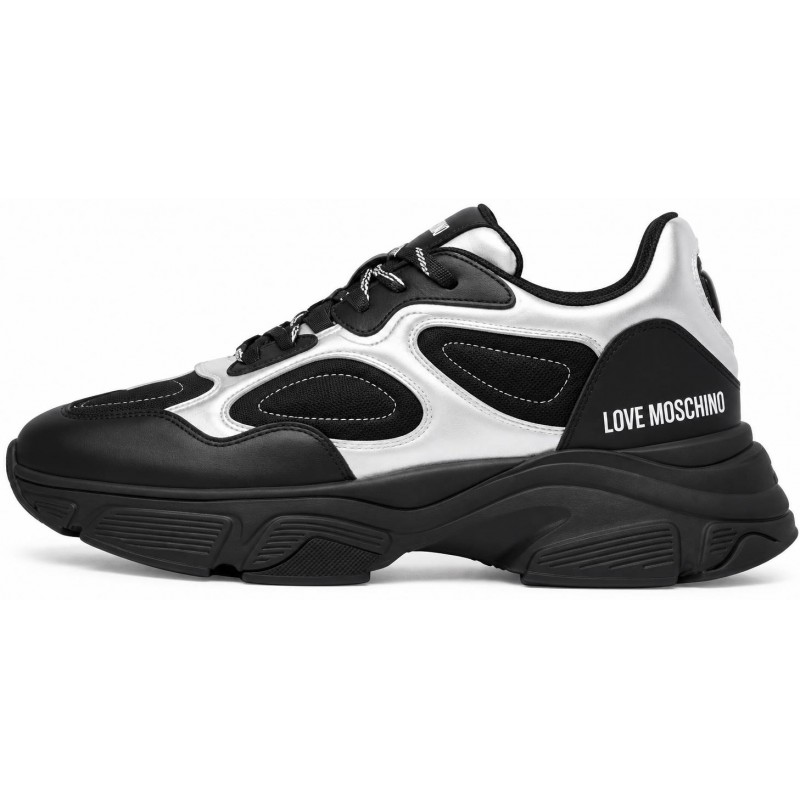 ΓΥΝΑΙΚΕΙΟ SNEAKER ΜΑΥΡΟ LOVE MOSCHINO JA15556G0PINR00A SNEAKERD.STARDUST60 MIX+NERO ARGENT ΓΥΝΑΙΚΕΙΟ SNEAKER ΜΑΥΡΟ LOVE MOSCHINO JA15556G0PINR00A SNEAKERD.STARDUST60 MIX+NERO ARGENT