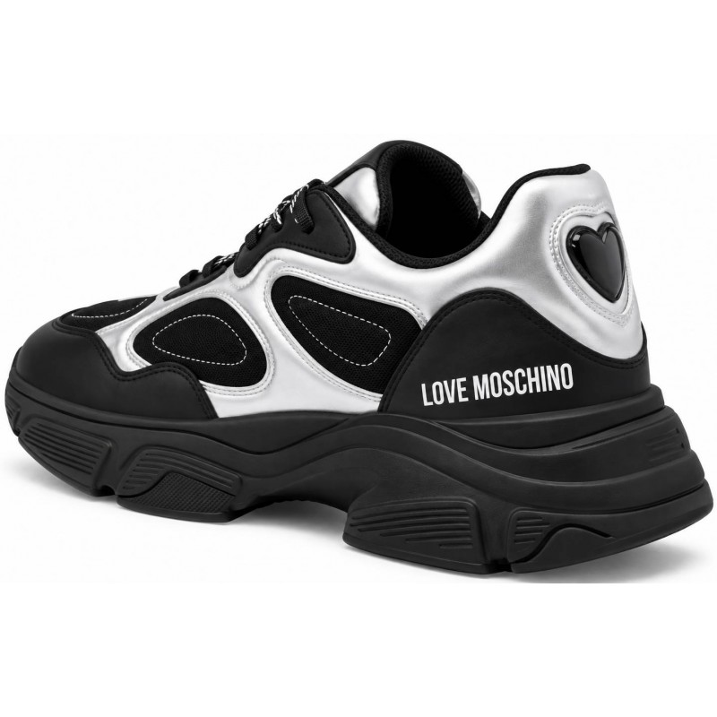 ΓΥΝΑΙΚΕΙΟ SNEAKER ΜΑΥΡΟ LOVE MOSCHINO JA15556G0PINR00A SNEAKERD.STARDUST60 MIX+NERO ARGENT ΓΥΝΑΙΚΕΙΟ SNEAKER ΜΑΥΡΟ LOVE MOSCHINO JA15556G0PINR00A SNEAKERD.STARDUST60 MIX+NERO ARGENT