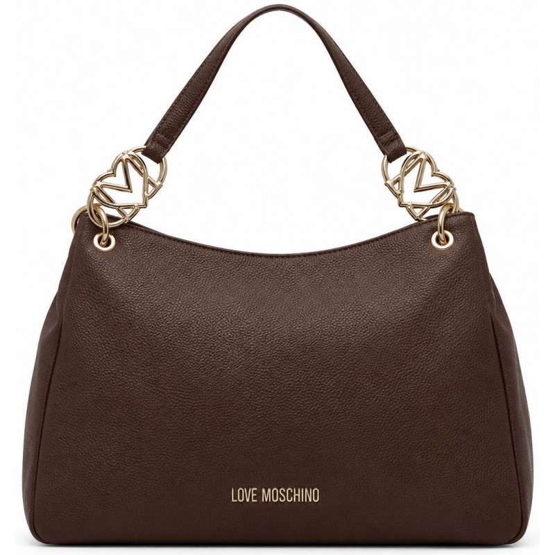 ΓΥΝΑΙΚΕΙΑ ΤΣΑΝΤΑ ΩΜΟΥ ΚΑΦΕ LOVE MOSCHINO JC4014PP1PLB0300 ΓΥΝΑΙΚΕΙΑ ΤΣΑΝΤΑ ΩΜΟΥ ΚΑΦΕ LOVE MOSCHINO JC4014PP1PLB0300