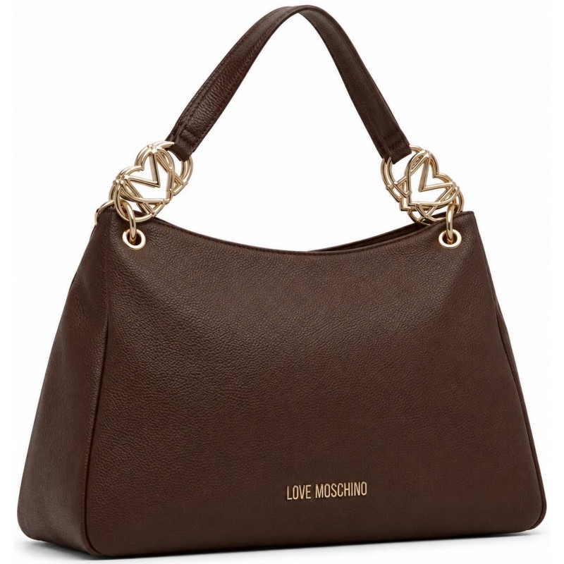 ΓΥΝΑΙΚΕΙΑ ΤΣΑΝΤΑ ΩΜΟΥ ΚΑΦΕ LOVE MOSCHINO JC4014PP1PLB0300 ΓΥΝΑΙΚΕΙΑ ΤΣΑΝΤΑ ΩΜΟΥ ΚΑΦΕ LOVE MOSCHINO JC4014PP1PLB0300