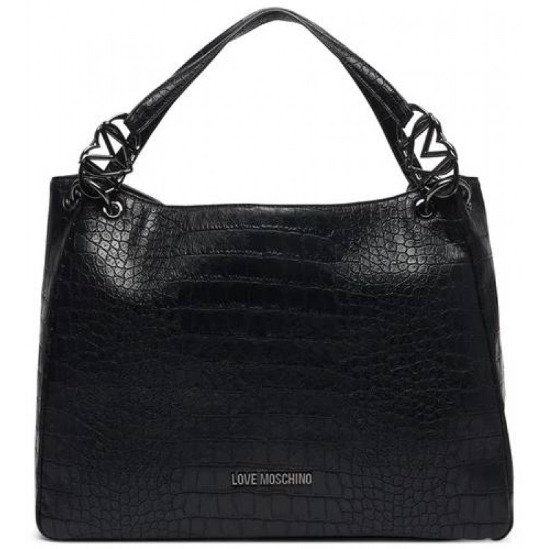ΓΥΝΑΙΚΕΙΑ ΤΣΑΝΤΑ ΩΜΟΥ ΜΑΥΡΗ LOVE MOSCHINO JC4014PP1PLF0000 ΓΥΝΑΙΚΕΙΑ ΤΣΑΝΤΑ ΩΜΟΥ ΜΑΥΡΗ LOVE MOSCHINO JC4014PP1PLF0000
