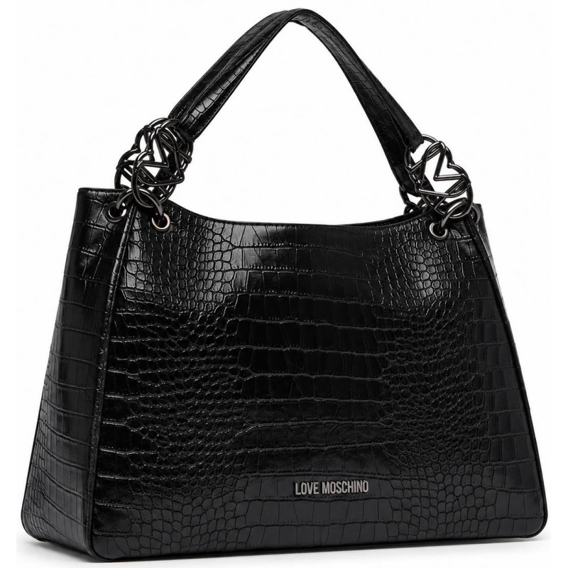 ΓΥΝΑΙΚΕΙΑ ΤΣΑΝΤΑ ΩΜΟΥ ΜΑΥΡΗ LOVE MOSCHINO JC4014PP1PLF0000 ΓΥΝΑΙΚΕΙΑ ΤΣΑΝΤΑ ΩΜΟΥ ΜΑΥΡΗ LOVE MOSCHINO JC4014PP1PLF0000