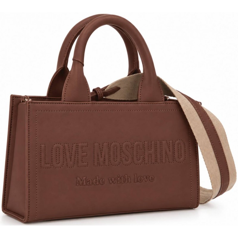 ΓΥΝΑΙΚΕΙΑ ΤΣΑΝΤΑ ΧΕΙΡΟΣ/ΧΙΑΣΤΙ ΚΑΦΕ LOVE MOSCHINO JC4044PP1PLE0200