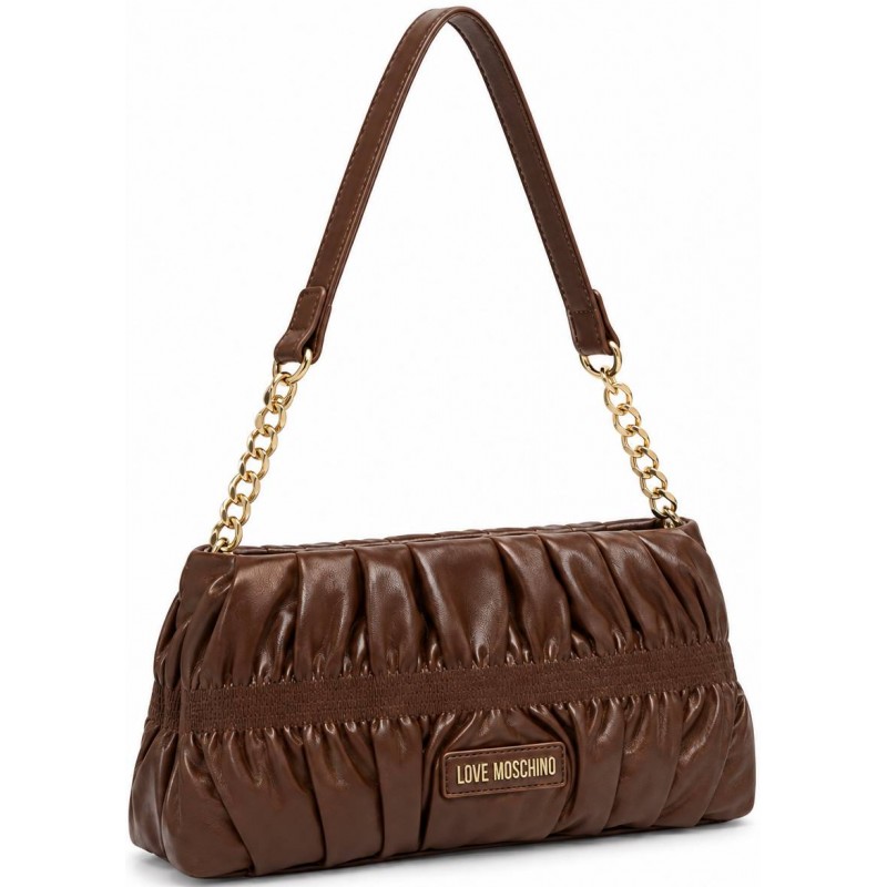 ΓΥΝΑΙΚΕΙΑ ΤΣΑΝΤΑ ΩΜΟΥ ΚΑΦΕ LOVE MOSCHINO JC4089PP1PLU0300 ΓΥΝΑΙΚΕΙΑ ΤΣΑΝΤΑ ΩΜΟΥ ΚΑΦΕ LOVE MOSCHINO JC4089PP1PLU0300
