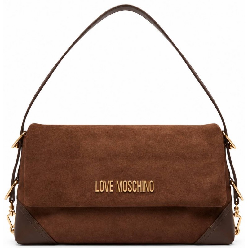 ΓΥΝΑΙΚΕΙΑ ΤΣΑΝΤΑ ΩΜΟΥ ΚΑΦΕ LOVE MOSCHINO JC4092PP1PLD130A ΓΥΝΑΙΚΕΙΑ ΤΣΑΝΤΑ ΩΜΟΥ ΚΑΦΕ LOVE MOSCHINO JC4092PP1PLD130A