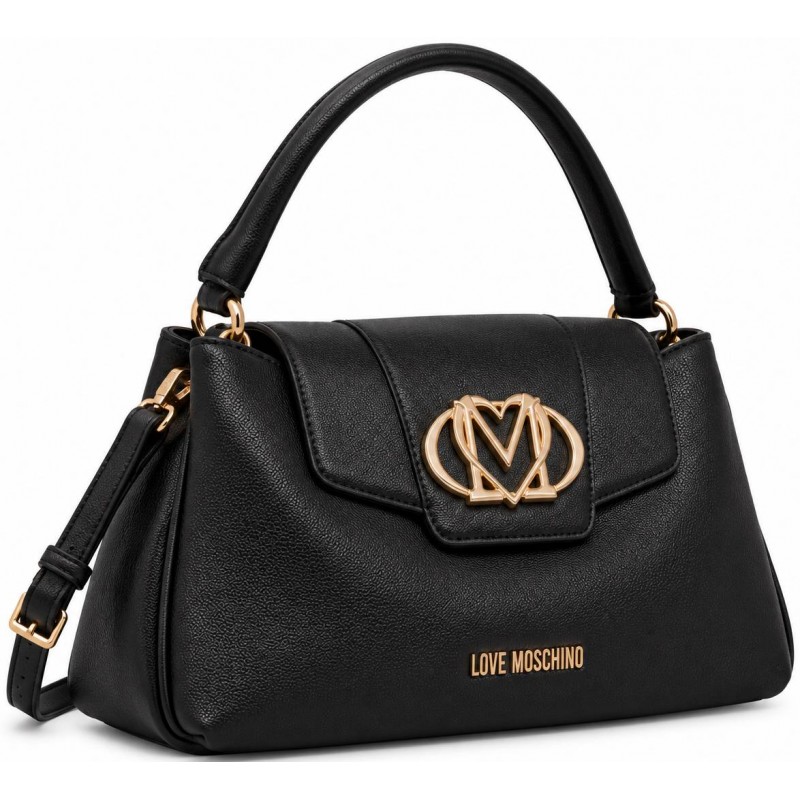 ΓΥΝΑΙΚΕΙΑ ΤΣΑΝΤΑ ΧΕΙΡΟΣ/ΩΜΟΥ ΜΑΥΡΗ LOVE MOSCHINO JC4209PP0PKB0000