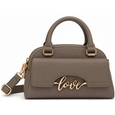 ΓΥΝΑΙΚΕΙΑ ΤΣΑΝΤΑ ΧΕΙΡΟΣ/ΧΙΑΣΤΙ TAUPE LOVE MOSCHINO JC4269PP0PKR0203