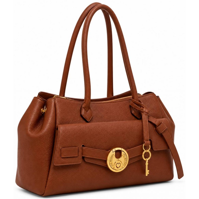 ΓΥΝΑΙΚΕΙΑ ΤΣΑΝΤΑ ΩΜΟΥ ΤΑΜΠΑ LOVE MOSCHINO JC4274PP0PKS0208